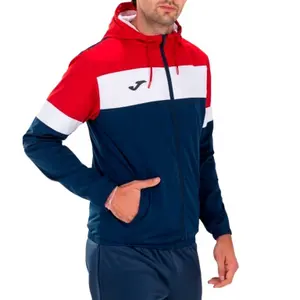Chaqueta impermeable con capucha Joma Crew IV image-1