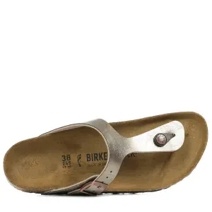 Sandals Birkenstock Gizeh Taupe Irise image-3
