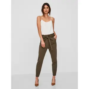 Damenhosen Vero Moda vmeva loose paperbag image-1