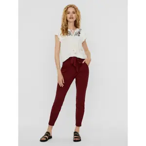 Damenhosen Vero Moda vmeva loose paperbag image-2
