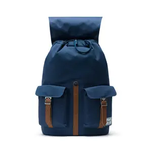 Backpack Herschel dawson navy/tan synthetic leath image-1