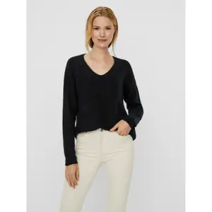 Pullover mit V-Ausschnitt für Frauen Vero Moda vmcrewlefile image-2