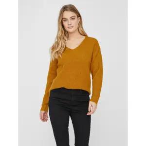 Pullover mit V-Ausschnitt für Frauen Vero Moda vmcrewlefile image-1