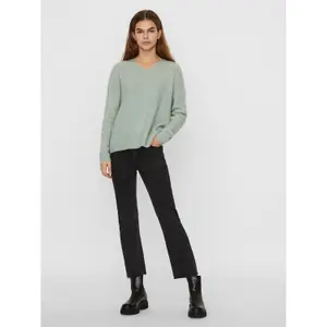 V-neck sweater for women Vero Moda vmcrewlefile image-2