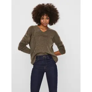 V-neck sweater for women Vero Moda vmcrewlefile image-1