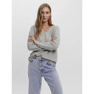 Pullover mit V-Ausschnitt für Frauen Vero Moda vmcrewlefile image-1