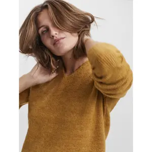 Pullover mit V-Ausschnitt für Frauen Vero Moda vmcrewlefile image-2