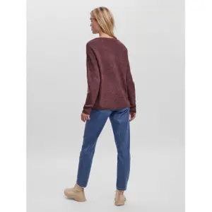 Pullover mit V-Ausschnitt für Frauen Vero Moda vmcrewlefile image-4