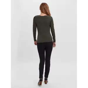 Langarm-T-Shirt für Frauen Vero Moda vmpanda modal image-4