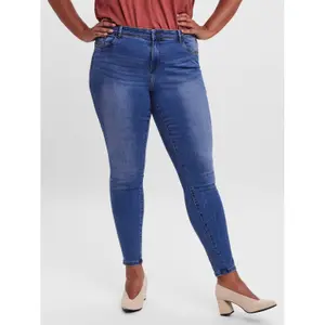Women's jeans Vero Moda Vmtanya Mr S Piping Vi349 Ga Curve image-1