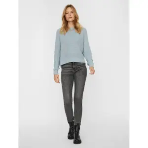 Damen-Pullover mit O-Ausschnitt Vero Moda vmlea raglan image-2