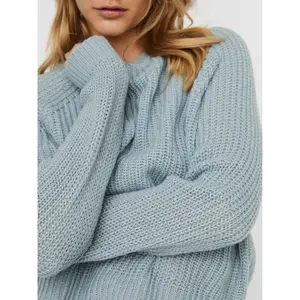 Damen-Pullover mit O-Ausschnitt Vero Moda vmlea raglan image-4