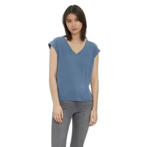 T-Shirt mit Kragen-v Frau Vero Moda Vmfilli image-1