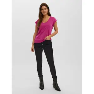 T-Shirt mit Kragen-v Frau Vero Moda Vmfilli image-2
