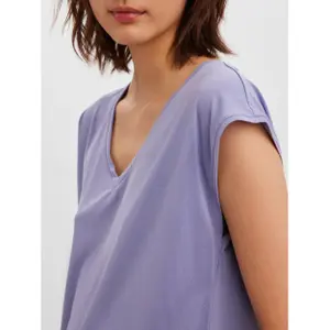T-Shirt mit Kragen-v Frau Vero Moda Vmfilli image-1