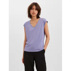 T-Shirt mit Kragen-v Frau Vero Moda Vmfilli image-2