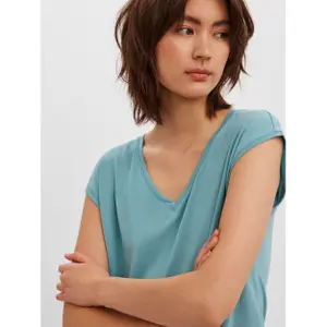 T-Shirt mit Kragen-v Frau Vero Moda Vmfilli image-2