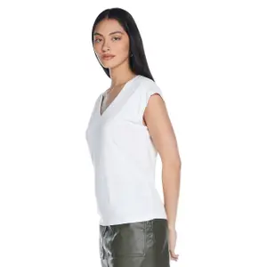 V-neck T-shirt for women Vero Moda Vmfilli image-1