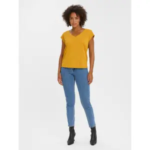 T-Shirt mit Kragen-v Frau Vero Moda Vmfilli image-1