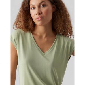 Dames-T-shirt met v-hals Vero Moda Filli image-3