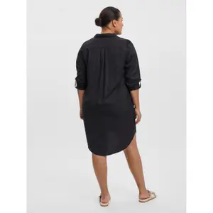 Kleid Frau Vero Moda Vmsilla Mix Ga Curve image-3