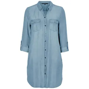 Dames jurk Vero Moda Vmsilla Mix Ga Curve image-0