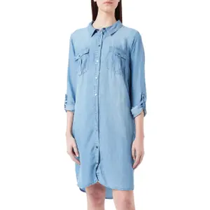 Dames jurk Vero Moda Vmsilla Mix Ga Curve image-1