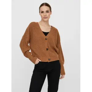 Strickjacke, Damen Vero Moda Vmlea V Neck image-2