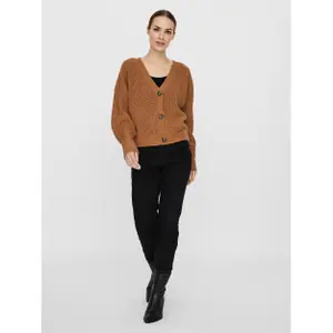 Strickjacke, Damen Vero Moda Vmlea V Neck image-3