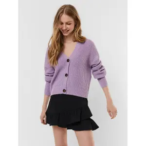 Strickjacke, Damen Vero Moda Vmlea V Neck image-2
