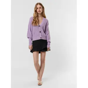 Strickjacke, Damen Vero Moda Vmlea V Neck image-3