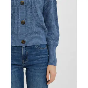 Strickjacke, Damen Vero Moda Vmlea V Neck image-2