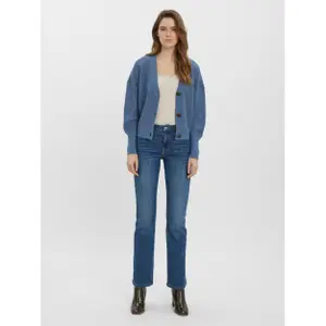 Strickjacke, Damen Vero Moda Vmlea V Neck image-3