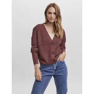 Damen Strickjacke Vero Moda vmlea image-2
