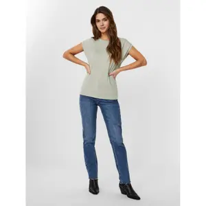 Damen-T-Shirt Vero Moda vmlava plain lurex image-2