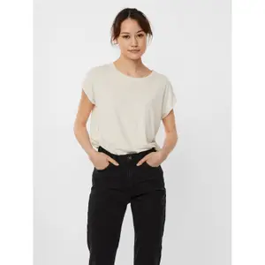 Damen-T-Shirt Vero Moda vmlava plain lurex image-1