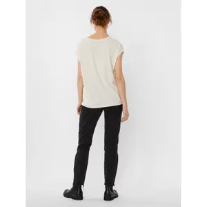 Damen-T-Shirt Vero Moda vmlava plain lurex image-3