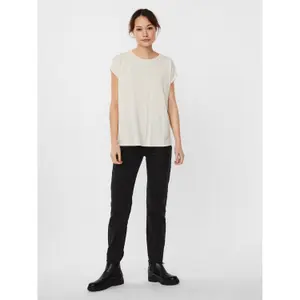 Damen-T-Shirt Vero Moda vmlava plain lurex image-2