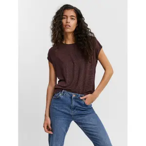 Women's T-shirt Vero Moda vmlava plain lurex image-1