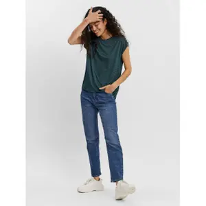 Damen-T-Shirt Vero Moda vmlava plain lurex image-2