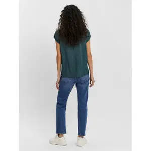 Damen-T-Shirt Vero Moda vmlava plain lurex image-4