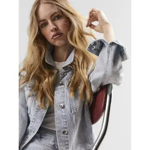 Jeansjacke Frau Vero Moda Vmbrenda Ga image-6