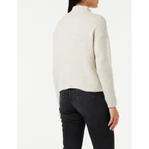 Pullover col montant zippé femme Vero Moda Olina image-3