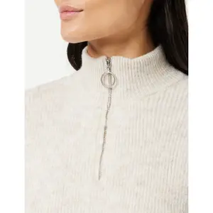 Pullover col montant zippé femme Vero Moda Olina image-4