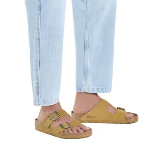 Stamped suede sandals Birkenstock Arizona image-4