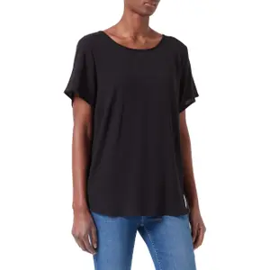Dames-T-shirt Vero Moda Vmbecca Plain Curve image-1