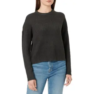 Pullover côtelé col o femme Vero Moda Lefile image-1