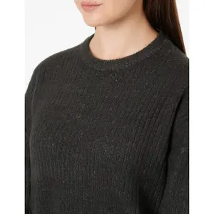 Pullover côtelé col o femme Vero Moda Lefile image-4