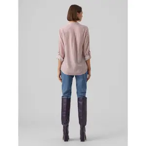 Chemise manches longues femme Vero Moda Bumpy New Wvn image-3