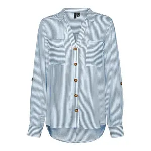 Chemise manches longues femme Vero Moda Bumpy New Wvn image-0
